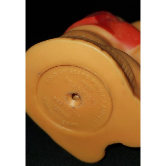 Disney WINNIE THE POOH Bear rubber squeak toy Sears Roebuck #29-15916 VINTAGE - Picture 10 of 10